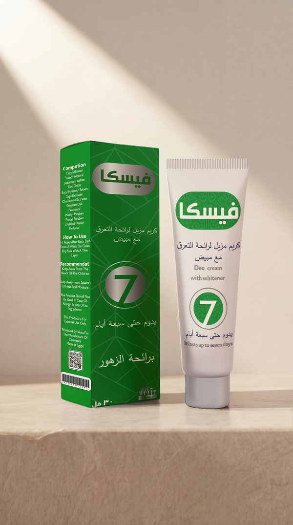 كريم مزيل رائحة التعرق برائحة الزهور من فيسكا 30مل