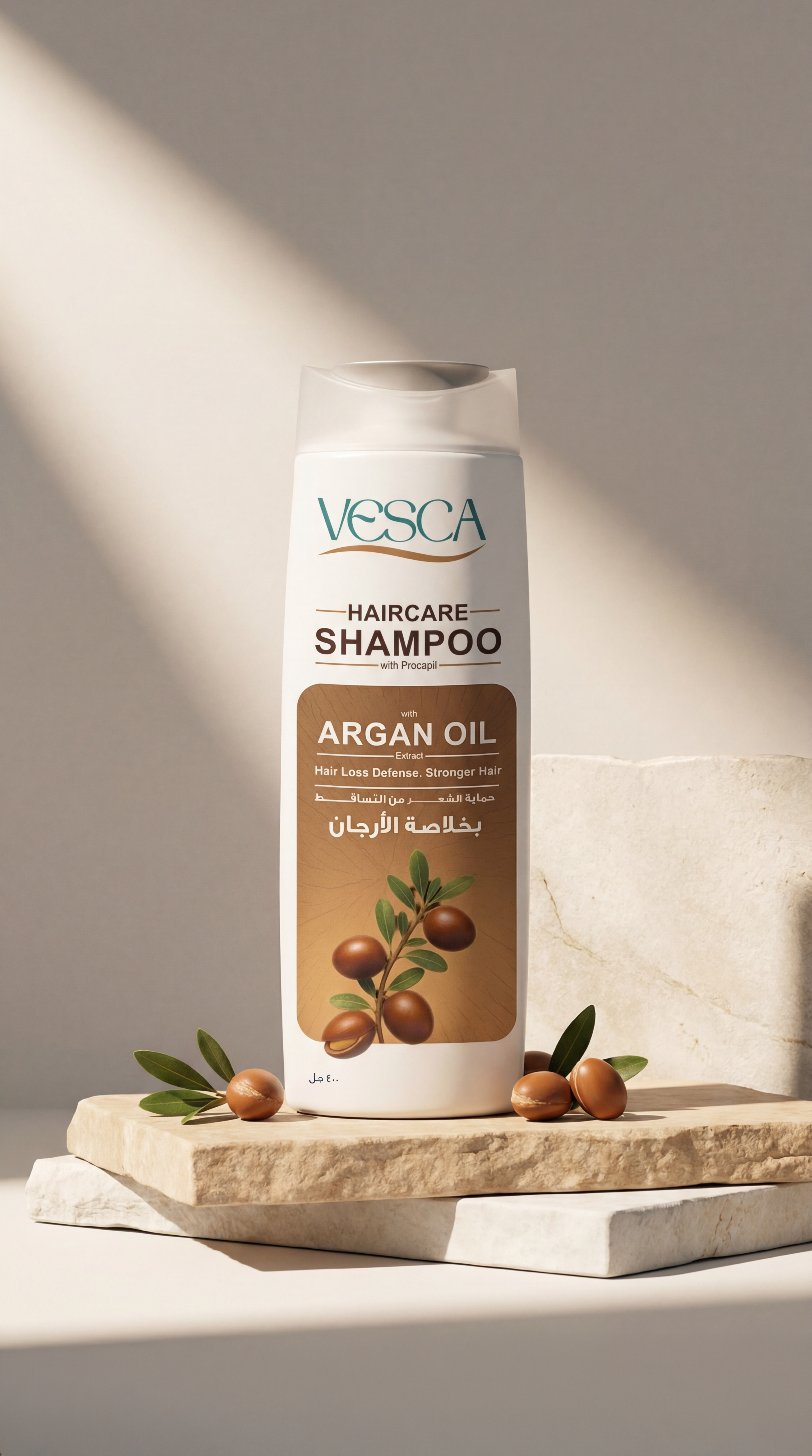 شامبو ڤيسكا بخلاصة الأرجان ٤٠٠ مل