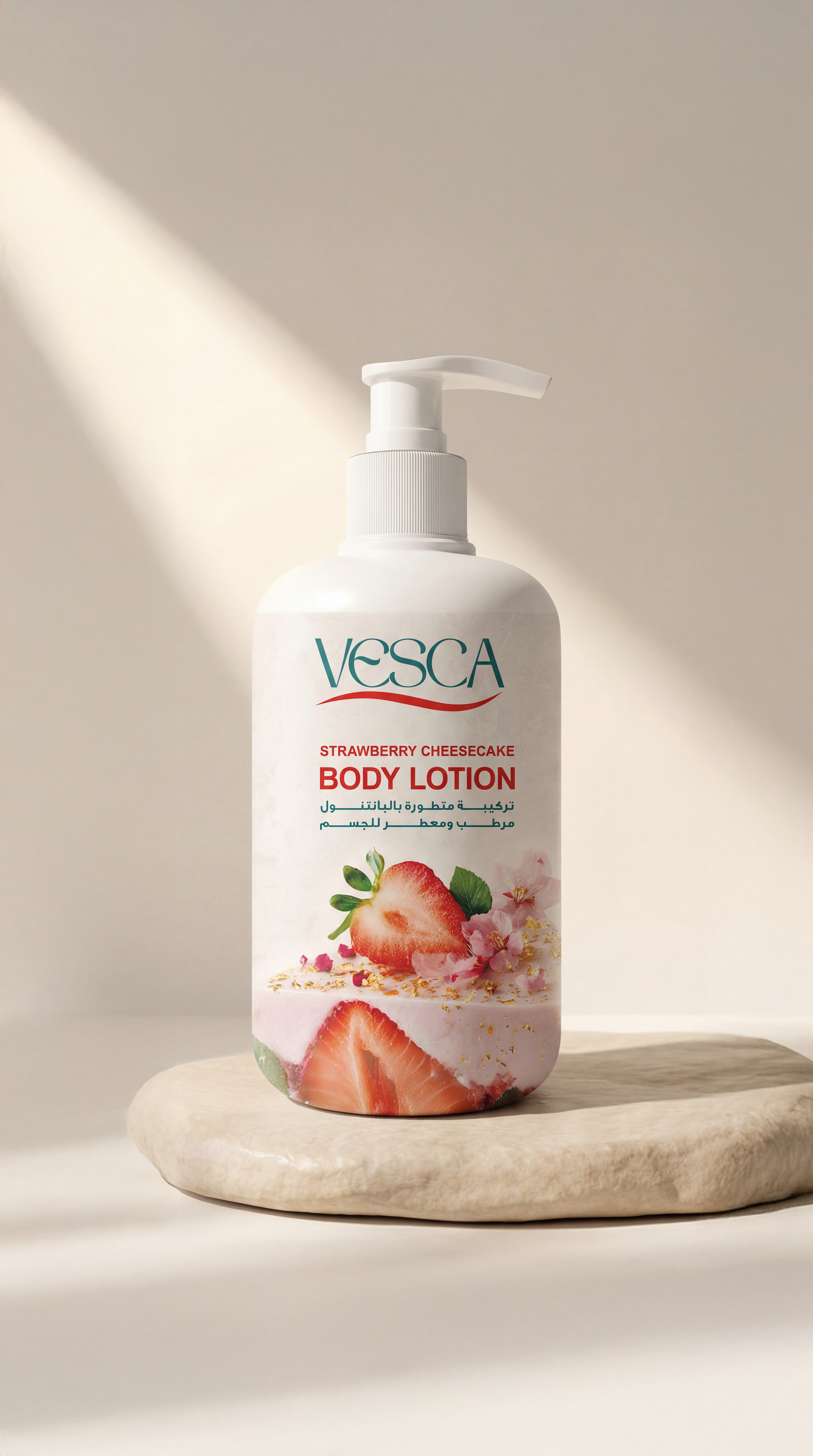 لوشن الجسم  تشيز كيك فراولة ٢٥٠ مل